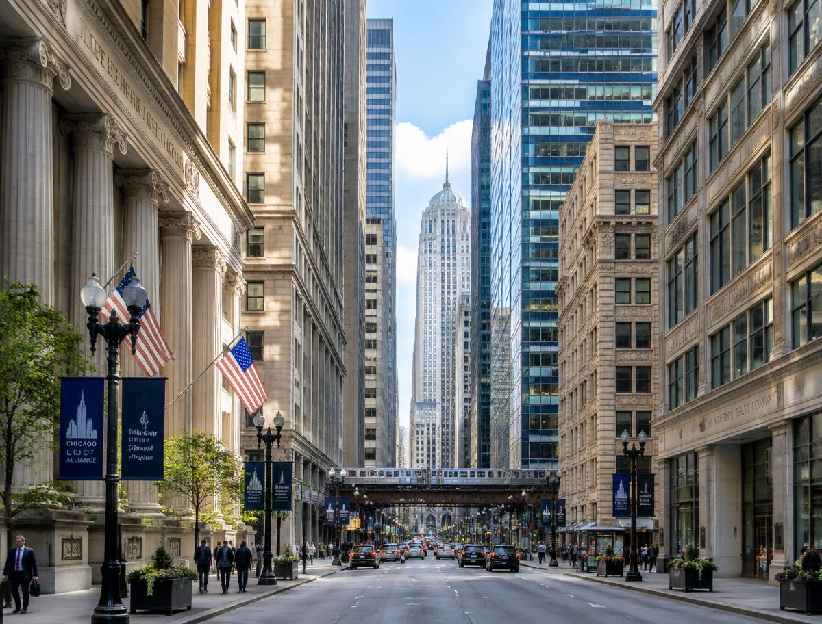 Commercial property setting in The Loop / CBD