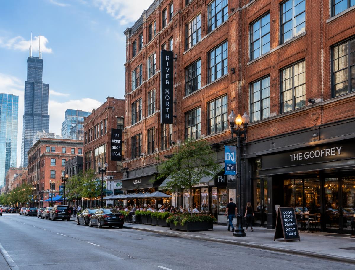 Commercial property setting in River North