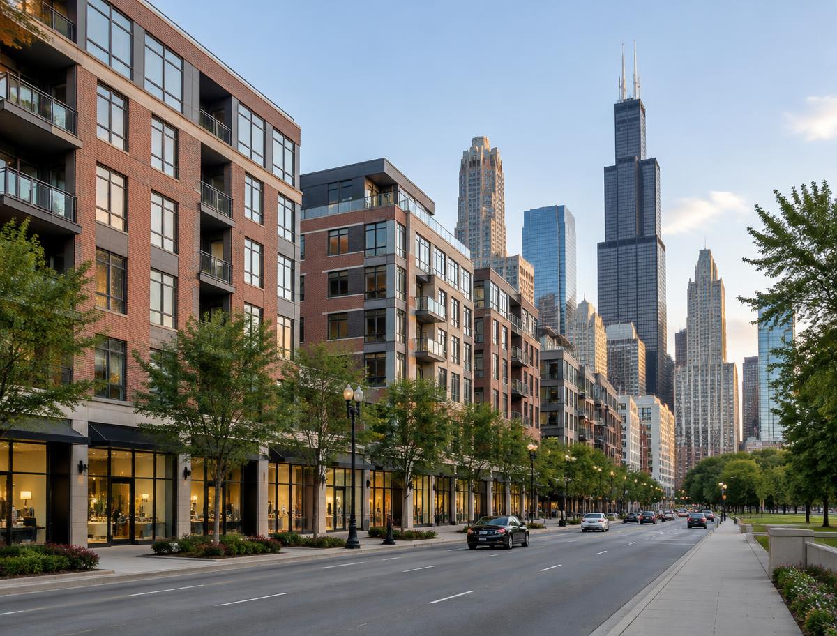 Commercial property setting in South Loop