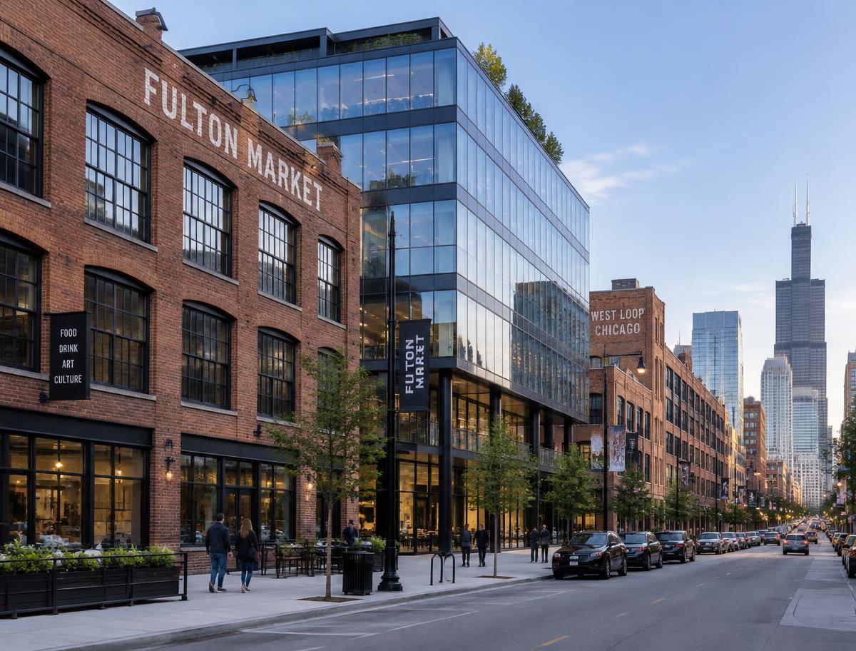 Commercial property setting in West Loop / Fulton Market